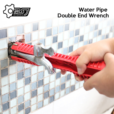 Multifunctional Water Pipe Double End Wrench Basin Bottom Pliers Sleeve Bathroom Faucet Sink Installation and Maintenance Tool ► Photo 1/6