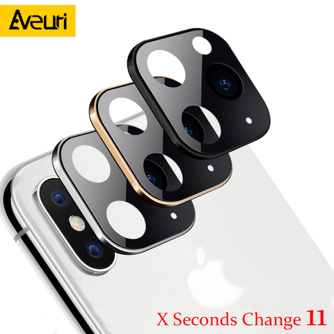 Modified Metal Sticker Camera Lens Seconds Change Cover For Iphone X Xs Max Fake Camera For Iphone 11 Pro Max Glass Protector Price History Review Aliexpress Seller Aveuri Store Alitools Io