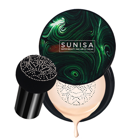 SUNISA Air Cushion BB Cream Isolation BB Nude Concealer Waterproof Liquid Foundation CC Cream Full Coverage Concealer Cream ► Photo 1/6