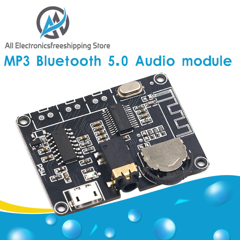 5W+5W PAM8406 Bluetooth 5.0 DC3.7-5V stereo audio power amplifier module XY-P5W for Arduino diy kit ► Photo 1/6