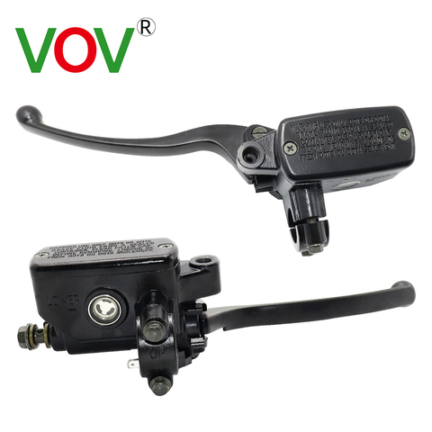 Hydraulic Brakes Motorcycle Brake Lever Moto Brake Master Cylinder Clutch Levers Master Cylinder Motorbike Pump Accesories levie ► Photo 1/6