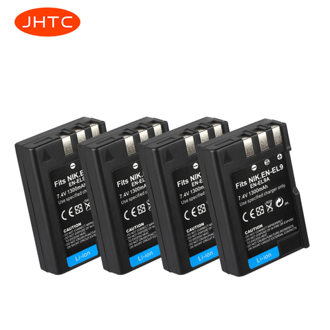 EN-EL9 EN EL9 EN-EL9a EN EL9a EL9a Camera Battery For Nikon EN-EL9a D40 D60 D40X D5000 D300 L15 Batterie 1300mAh en-el9 ► Photo 1/5