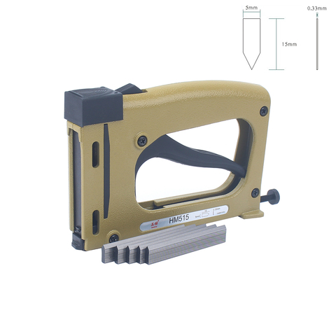 Meite HM515 Frame Gun Nailer With 1000pcs Nails Manual Flex Point Tacker Framing Tools Tacker  Gun Used for Frame Back Fix ► Photo 1/6