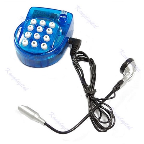 Mini B Hands Free Corded Telephone Phone Head + Headset - L059 New hot ► Photo 1/6