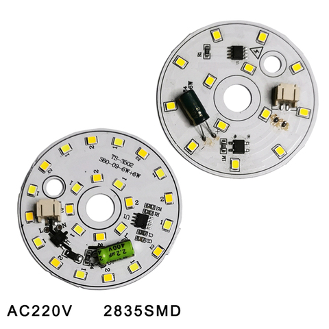 LED Bulb Lamp Chip 3W 6W 12W 18W AC 220V 240V Smart IC No Need Driver DIY Natural White For led downlight led Ceiling light ► Photo 1/6