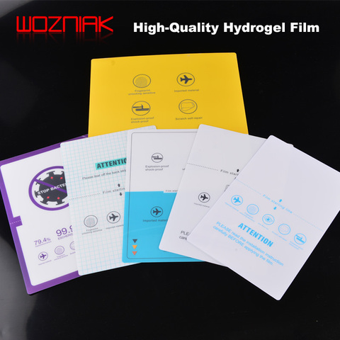 WOZNIAK Flexible Hydrogel Film Front Film for IPHONE Samsung IPAD Protective Cover Rear membrane Suitable for cutting machine ► Photo 1/6