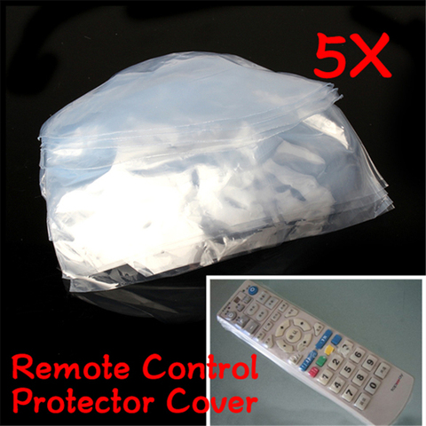 5pcs Heat Shrink Film Remote Control Protector Cover TV Air-Conditioner Video Remote Controller Surface Screen Protector ► Photo 1/5