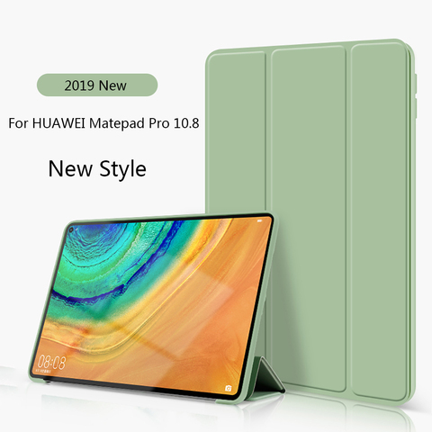 Tablet case for Huawei MatePad Pro 10.8 PU Leather Slim Folding Stand cover for Huawei MatePad Pro 2022 MRX-W09 W19 AL09 AL19 ► Photo 1/6