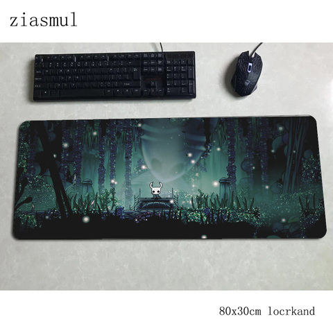 hollow knight mouse pad 80x30cm mats cute Computer mouse mat gaming accessories hot sales mousepad keyboard games pc gamer ► Photo 1/4