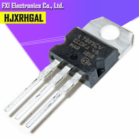 10PCS L7809CV TO220 L7809 TO-220 7809 LM7809 MC7809 stabilivolt voltage-regulator tube New original ► Photo 1/2