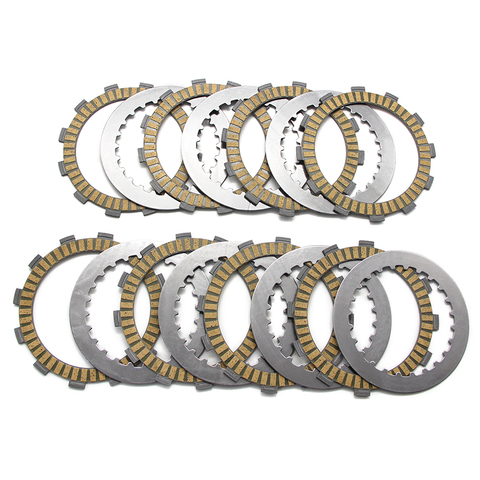 Motorcycle Clutch Friction Disc Plate Kit For KTM 250 EXC-F (4T) Six Days SX-F XC-F 77032011000 77032010000 For HUSABERG FE250 ► Photo 1/6