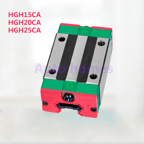 Sliding block HGH20CA HGH15CA HGH25CA used in HG20 HG15 HG25 bearing guide rail ► Photo 1/2