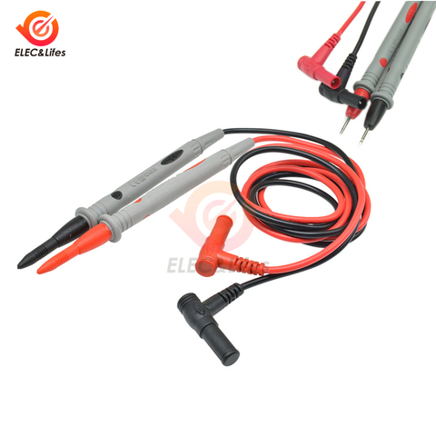 1Pair Universal Digital Multimeter 1000V 10A 20A Thin Tip Needle Multi Meter Test Lead Probe Wire Pen Cable Multimeter Tester ► Photo 1/6