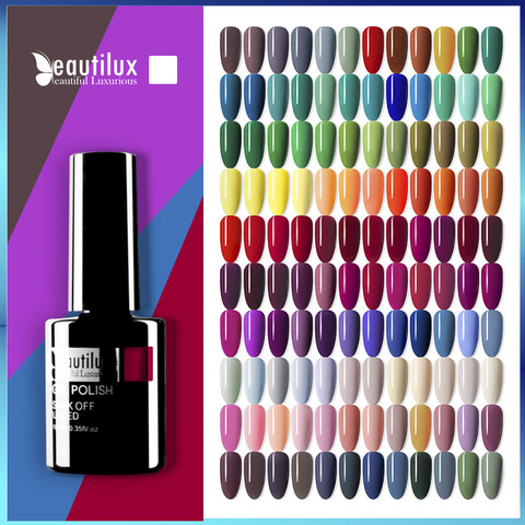 Beautilux Gel Nail Polish AC Colors Professional UV LED Salon Nails Art Gels Varnish Soak Off Semi Permanent Nail Lacquer 10ml ► Photo 1/6