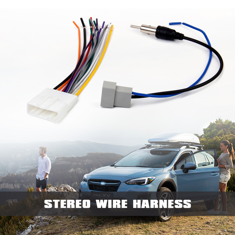 Car Radio FM Antenna Cable Connector Cable & Radio Stereo Wire Harness Cable For Nissan/LiWei/Qashqai/Sunny/Tiida/Sylphy Etc ► Photo 1/6