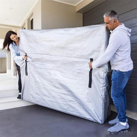 Mattress Bags PE Tarp Waterproof Zippered Mattress Cover Zippered Mattress Moving And Storage Bag For Moving Storage ► Photo 1/6