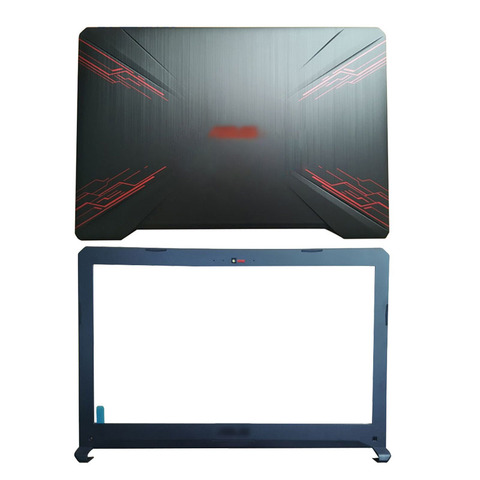 NEW Laptop LCD Back Cover/LCD Front Bezel For ASUS FX80 FX80G FX80GD FX504 FX504G FX504GD 47BKLLCJN70 47BKLLCJN08 48BKLLBJN30 ► Photo 1/6