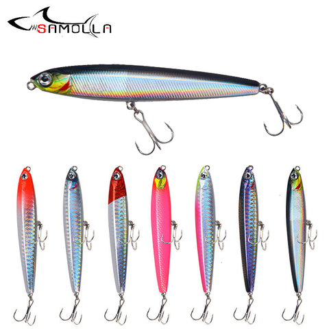 Pencil Sinking Fishing Lure Weights 10-24g Bass Fishing Tackle Lures Fishing Accessories Saltwater Lures Fish Bait Trolling Lure ► Photo 1/6