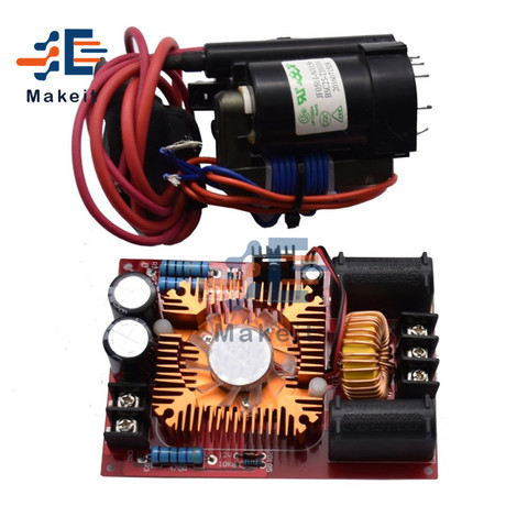 DC 12-30V ZVS Drive Board Module Tesla Coil Flyback Driver /SGTC/Marx Generator Ignition Coil with High Voltage Package 15A 250W ► Photo 1/4