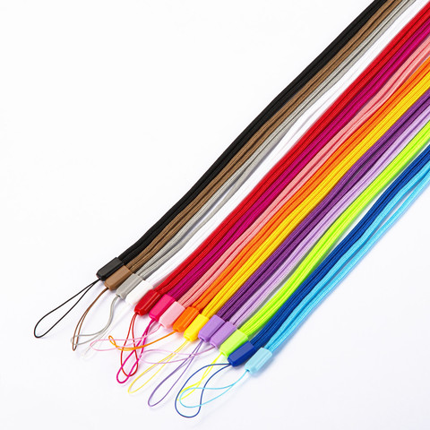 Round Rope Neck Lanyard Cell Phones Cameras MP3 MP4 Players iPod PDA USB Devices Flashlights Voice Recorder Badge Lanyard ► Photo 1/3