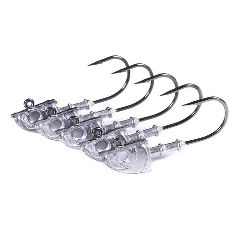 Jig Head Hooks 3.5g 5g 9g 13g 21g 28g 36g 55g 75g 150g Lead Head Hook Lure Hook Jig Head  Fishing Tackle Hooks ► Photo 1/6