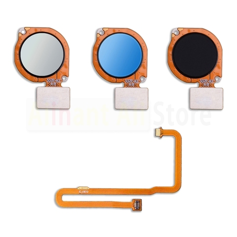 Original Back Home Button Key Connection Touch ID Scanner Fingerprint Sensor Flex Cable Ribbon For Huawei Honor 10 Lite ► Photo 1/5