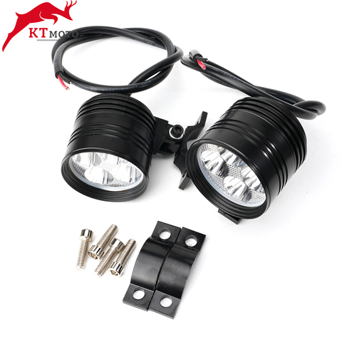 For Yamaha TRACER 900 700 GT 900GT TRACER MT09 MT07 MT 09 07 White Motorcycle headlights auxiliary lamp 12V LED spot head lights ► Photo 1/6