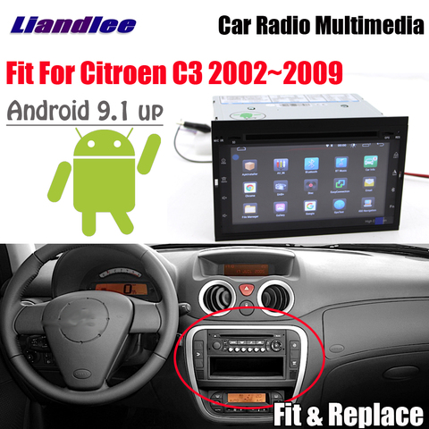 Liandlee Android 9.1 For Citroen C3 2002~2009 Car Carplay Mirror link BT Wifi GPS Navi Navigation Map Camera - Price history & Review | AliExpress Seller - Liandlee Z Store | Alitools.io