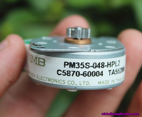 Brand new 5V 35mm stepping motor PM35S-048 7.5 degree 2-phase 4-wires stepper motor~ ► Photo 1/5