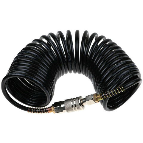 1/4 PE Flexible Compressor Air Hose Durable Practical Pneumatic Easy Apply Extension Inflating Coil Adapter Quick Coupler ► Photo 1/6