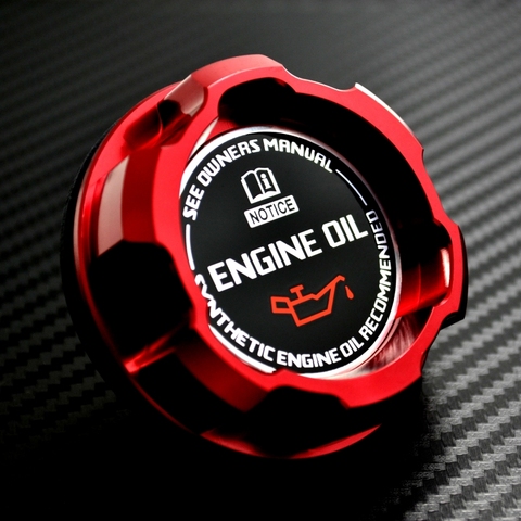 Red Aluminum ENGINE Oil Cap for nissan ALTIMA MAXIMA SILVIA S13 S14 240SX SENTRA SUNNY INFINITI 350Z 300ZX ► Photo 1/1