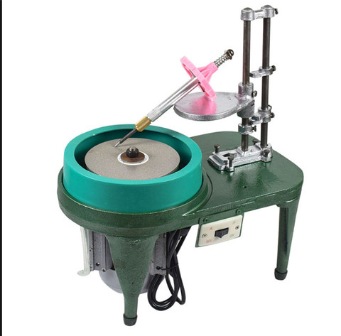 Gem Faceting Machine Polishing Flat Grinding Machine Jewelry Jade Stone Angle Machine 6-inch Aluminum Plate YY(BD)6312 ► Photo 1/3