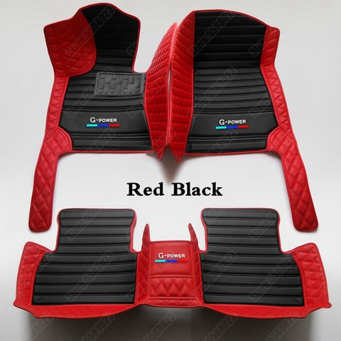 3D Car Floor Mats for BMW All Models X1 X2 X3 X4 X5 X6 X7 M 1 2 3 4 5 6 7 Series GT All Weather Personalized Auto Foot Carpet ► Photo 1/6