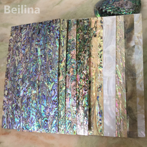 Natural abalone shell mother of pearl laminate sheet for DIY home decoration materials and wood crafts furniture carved inlay ► Photo 1/6