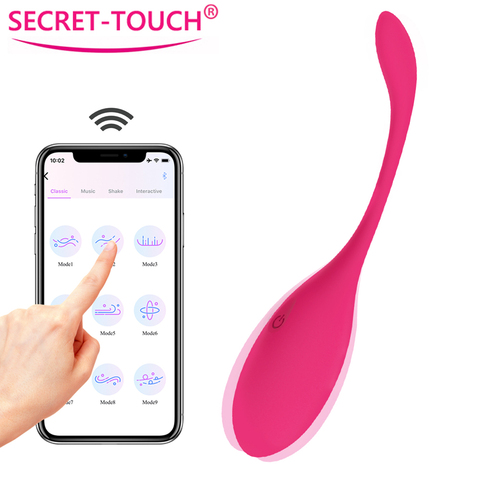 Women Vibrator APP Wireless Remote Control 9 Frequency G-sport Clitoris Stimulator Vibrating Egg Kegel Ball Sex Toy for Couple ► Photo 1/6