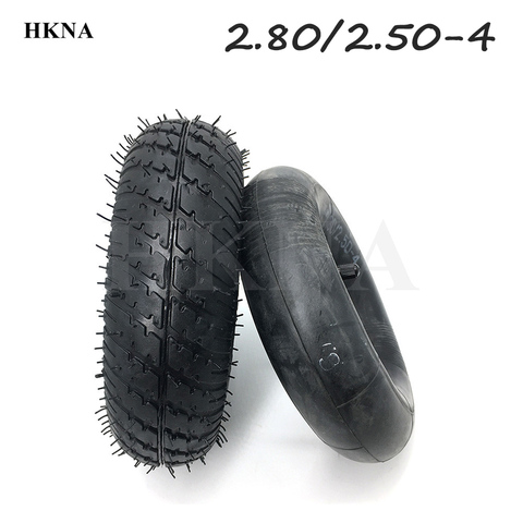 2.80/2.50-4 Inner Outer Tires for Electric Scooters, Tricycles, Mini Electric Vehicles 2.80/2.50*4 Wheel Accessories ► Photo 1/6