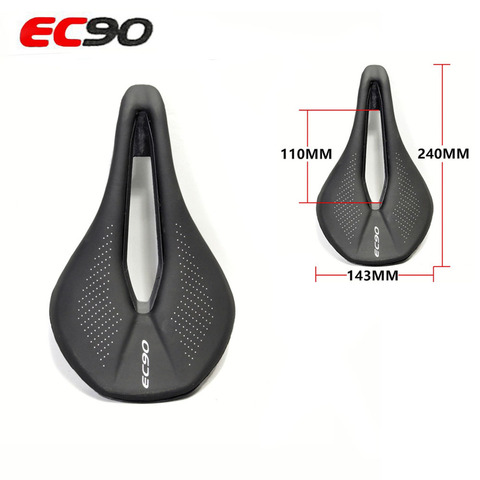 EC90 bicycle seat MTB Road Bike Saddles PU Ultralight Breathable Comfortable Seat Cushion Bike Racing Saddle Parts Components ► Photo 1/6