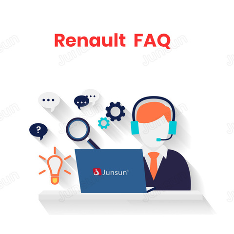 FAQ for Renault car how to connect and Steering wheel controls ► Photo 1/1