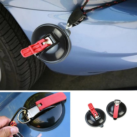 2/1pcs Suction Cup Anchor with S-Hooks Camping Tarp Car Side Awning Securing Hook Mount Luggage Tents Anchor Car Truck accessor ► Photo 1/6