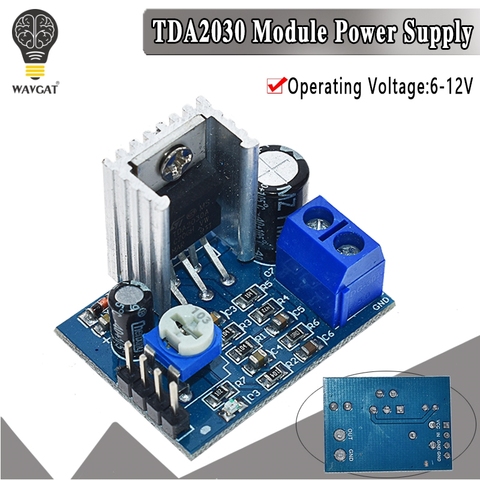 TDA2030 Module Power Supply TDA2030 Audio Amplifier Board Module TDA2030A 6-12V Single ► Photo 1/6