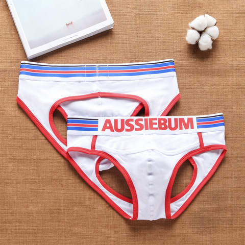 Aussiebum men's back hollow pure cotton breathable comfortable back hollow briefs ► Photo 1/5