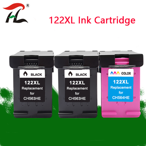 122XL compatible For HP122XL ink cartridges HP 122 XL hp122 For HP Deskjet 1000 1050 1050A 1510 2000 2050 3000 3050 Printer ► Photo 1/6