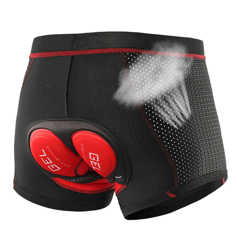 NEWBOLER Breathable Cycling Shorts Cycling Underwear 5D Gel Pad Shockproof Bicycle Underpant MTB Road Bike Underwear Man Shorts ► Photo 1/6