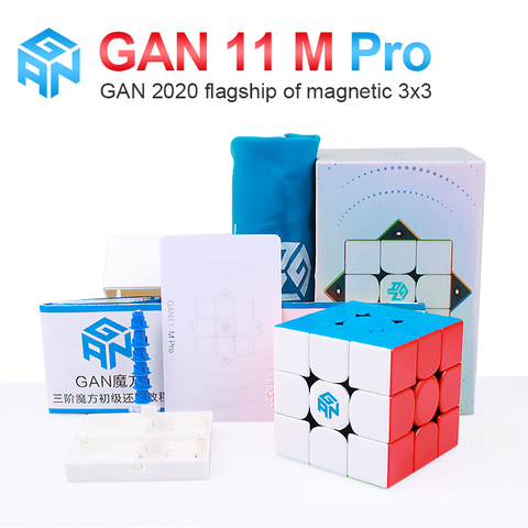 GAN 11 M Pro 3x3x3 Magnetic Magic Speed GANS Cube Professional Magnets Puzzle Cubes GAN11M Toys For Children Kids GAN11 M Pro ► Photo 1/6