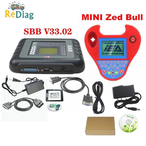 OBD2 Immobilizer Auto Key Programmer Silca SBB V33.02/V46.02/V48.99/V48.88 Universal Key Maker Transponder Key ► Photo 1/6