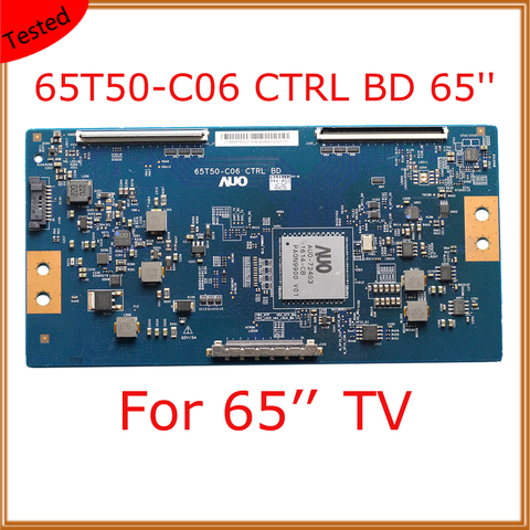 65T50-C06 CTRL BD 65'' Tcon Board Display Equipment TV T CON Replacement Board Placa Tcom Plate T-con Board UT-5565 65 Inch TV ► Photo 1/6