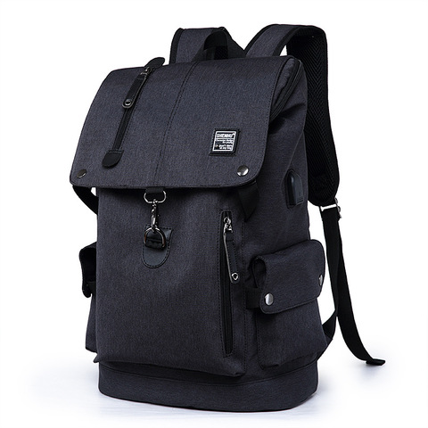 Fashion Male Backpack Casual Men Backpack Waterproof Nylon Laptop Backpack Teenager Boy Schoolbags Mochila School Backapck Male ► Photo 1/6