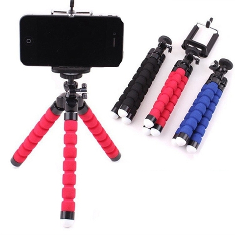 Mobile Phone Holder Flexible Octopus Tripod Bracket for Mobile Phone Camera Selfie Stand Monopod Support Photo Photography ► Photo 1/4