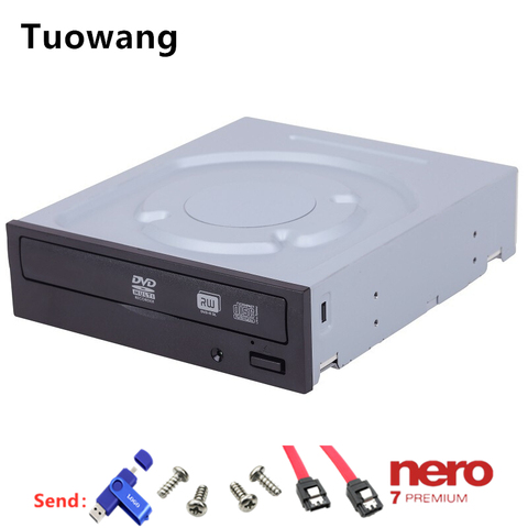 Use LITE-ON Desktop   computer internal DVD and CD burner protection data 24x SATA internal DVD-RW drive-free universal rewriter ► Photo 1/6