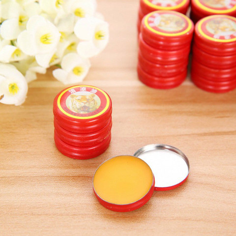 20pcs/lot InniFun Natural Tiger Balm Essential Oil Treatment Of Influenza Cold Headache Dizziness Muscle Tiger Balm Ointment ► Photo 1/5